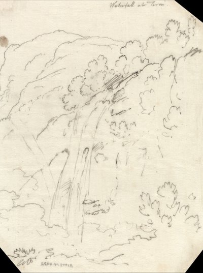 Waterfall at Terni by John Robert Cozens